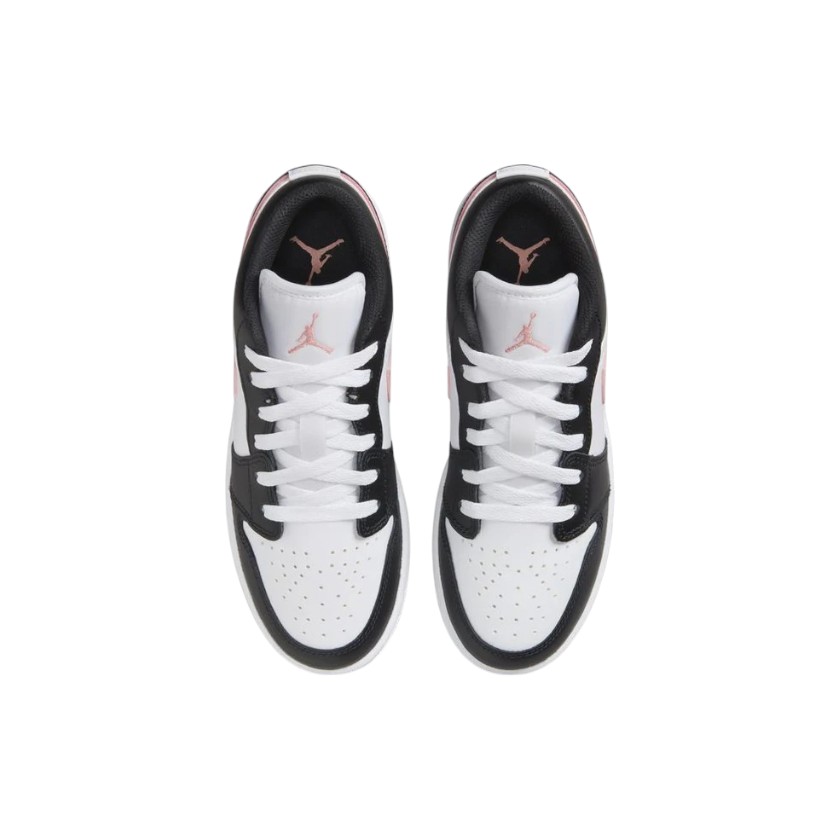 Кроссовки женские Nike Air Jordan 1 Low Black Rust Pink 553560-165