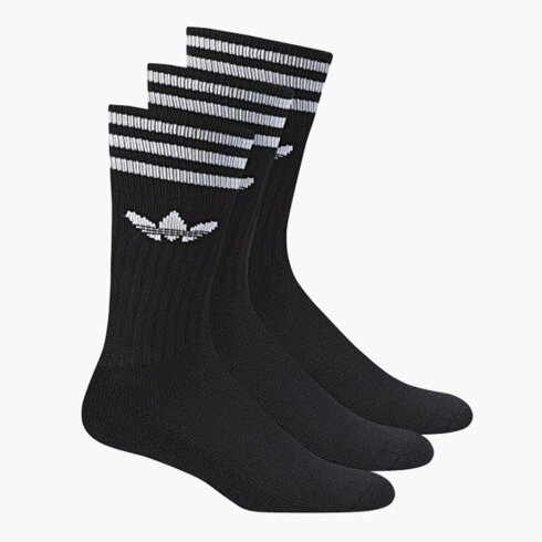 Комплект носков Adidas 3-Pack Solid Crew Sock S21490